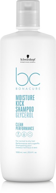 Bonacure Moisture Kick Shampoo 1000ml